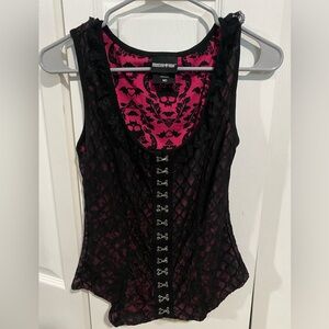 Monster high tank corset top
